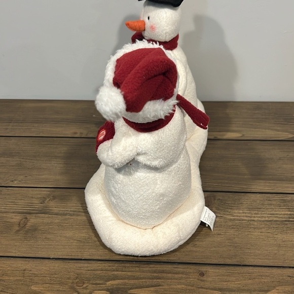 2003 Hallmark snowman couple jingle pals animated plush - Picture 3 of 7